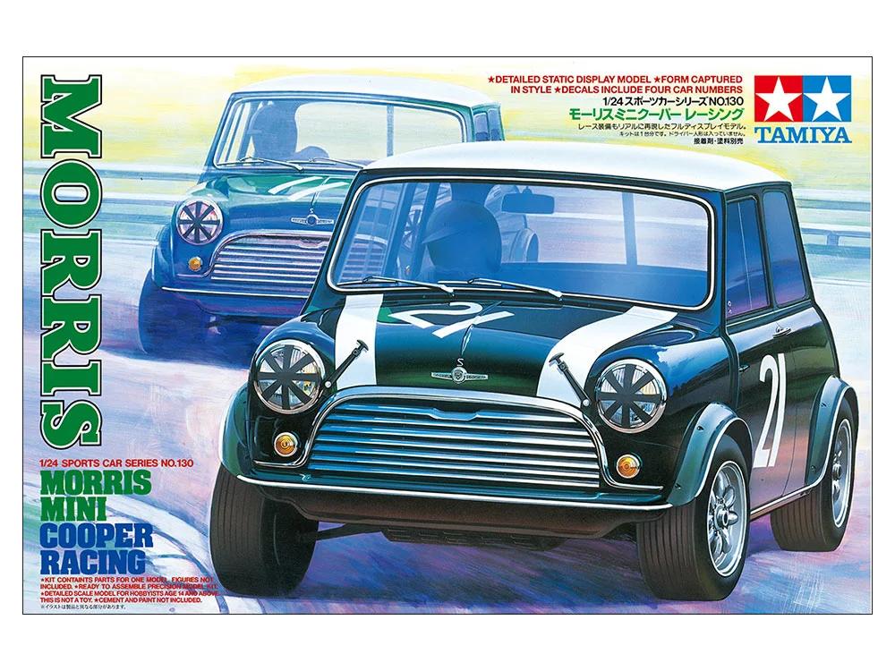 Tamiya Morris Mini Cooper Racing Model Kit — official product photo 1