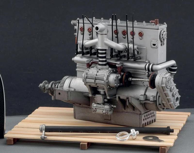 Italeri 1/12 Bugatti 35b Roadster Model Kit — official product photo 6