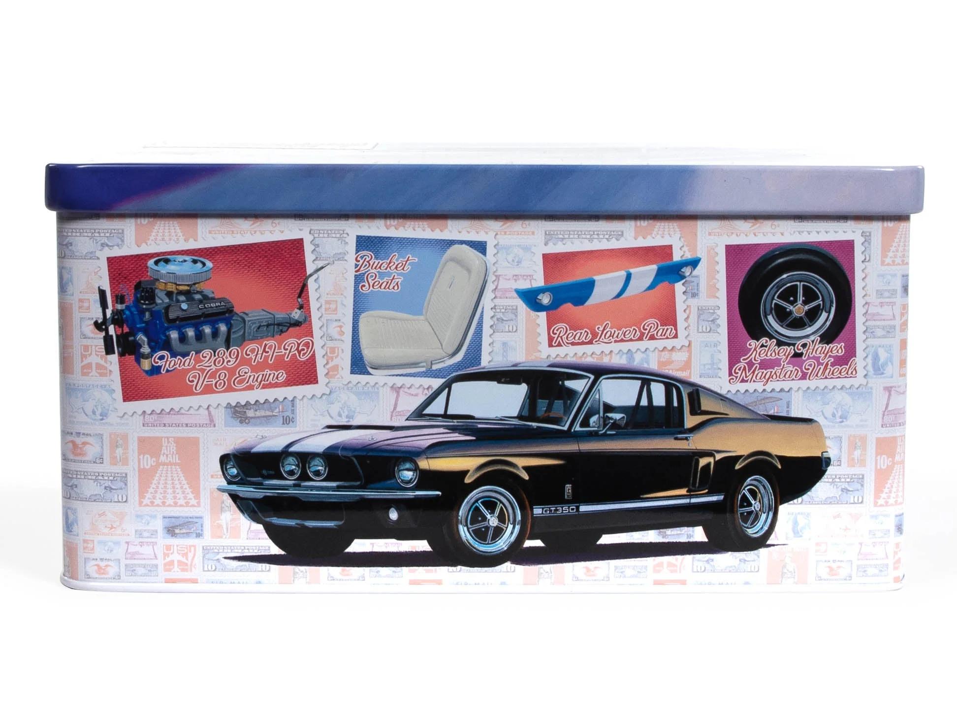 AMT 1/25 67 Shelby Gt350 Usps Stamp Series Model Kit — official product photo 3