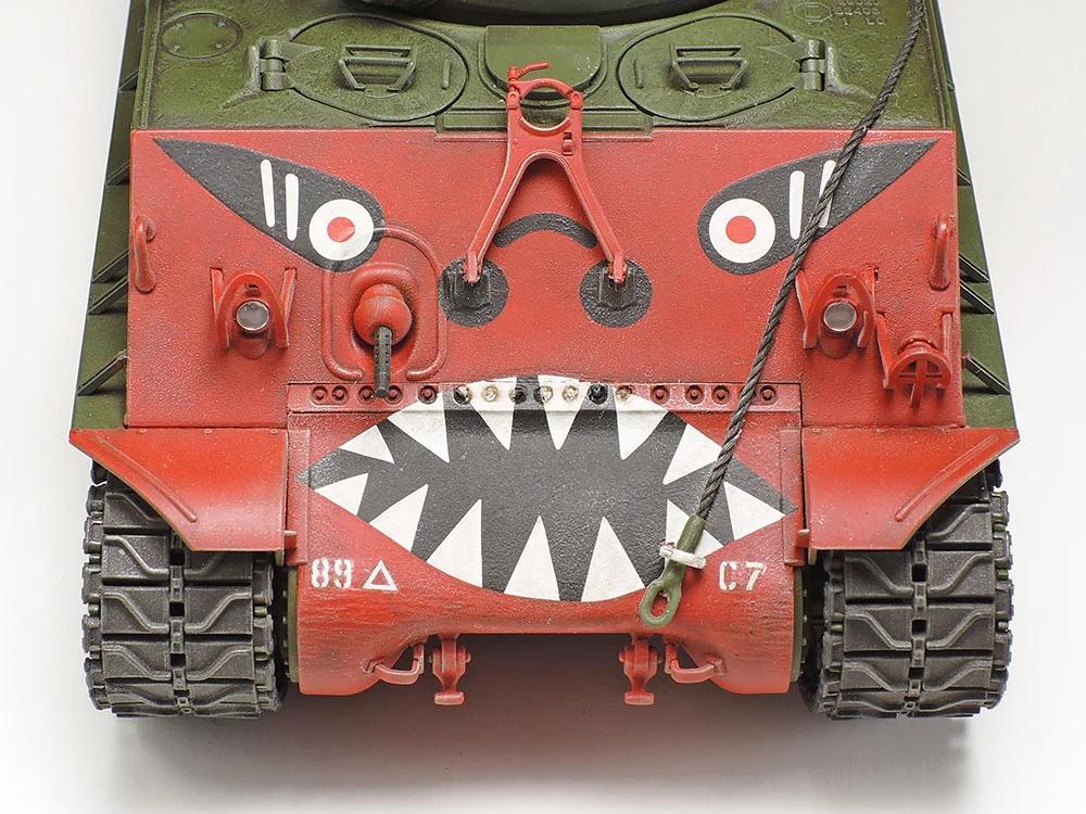 Tamiya US Sherman Easy Eight Tank 35 Model Kit — official product photo 4