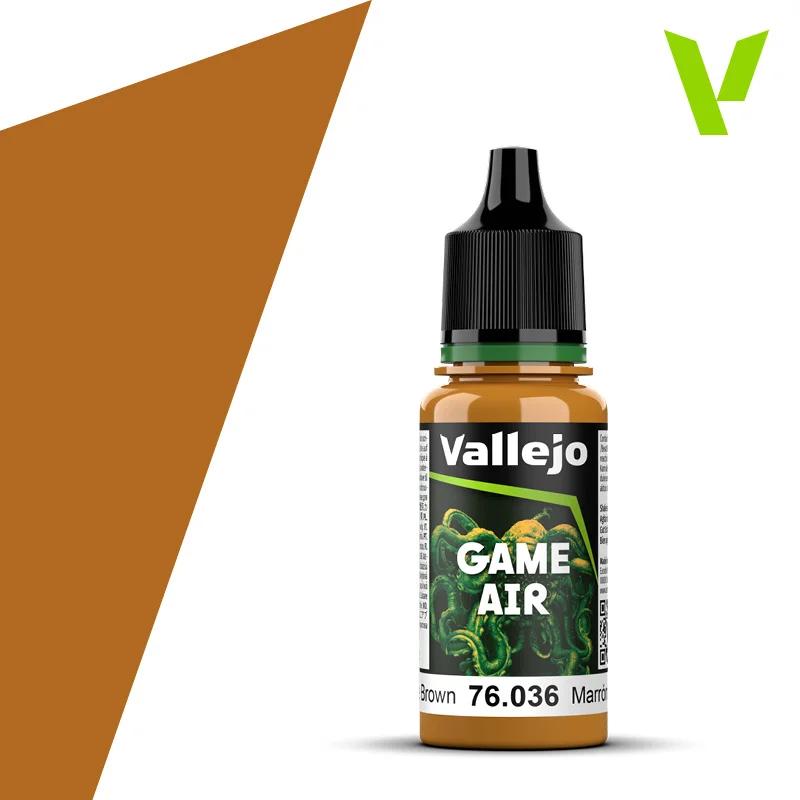 Vallejo Game Air Bronze Brown 6pk