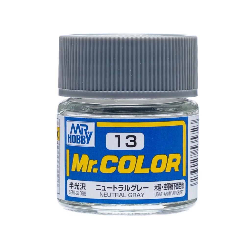 Mr. Hobby Mr. Color Neutral Gray (C13) 10 ml — official product photo 1