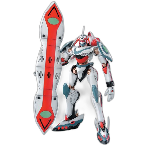 Bandai Nirvash Zero Eureka 7 Model Kit — box art