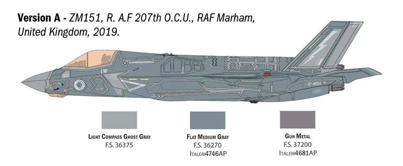 Italeri 1/48 F-35B Lightning II Model Kit — official product photo 3
