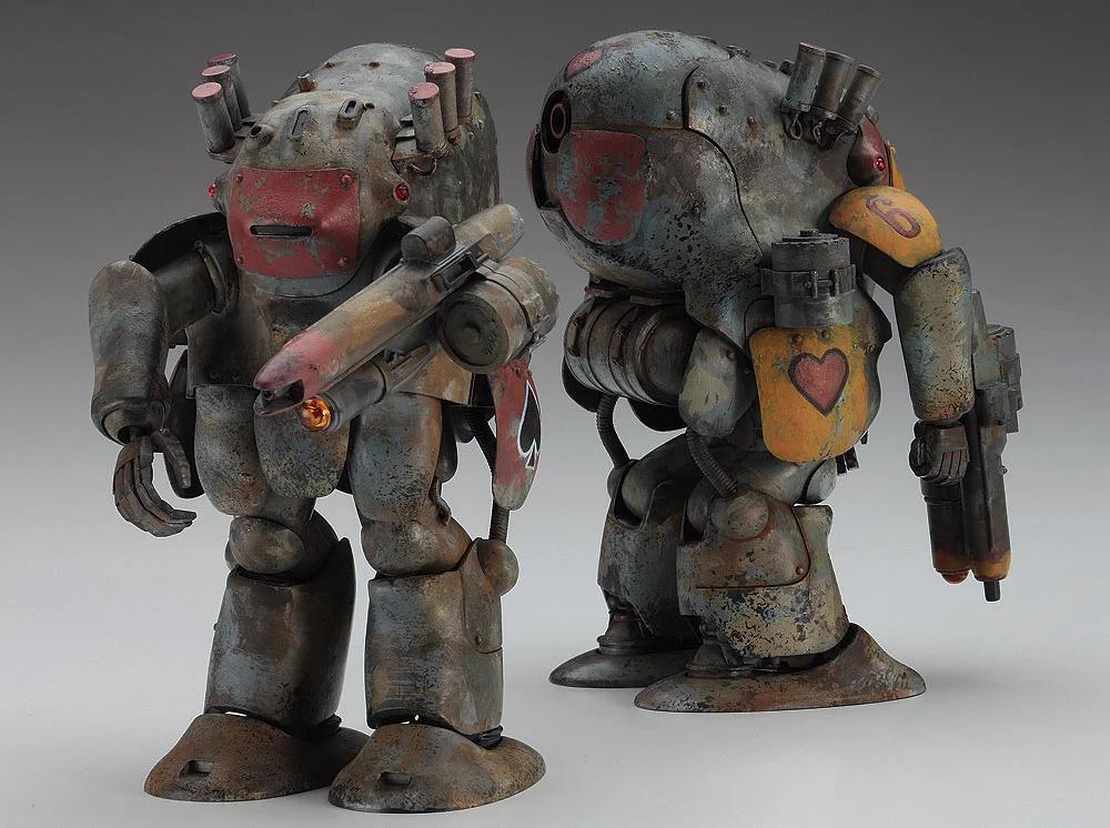 Hasegawa 1/20 Mk44 Ammoknights 2pcs Model Kit — official product photo 3