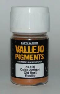 Vallejo Old Rust Pigment 3ml 6pc