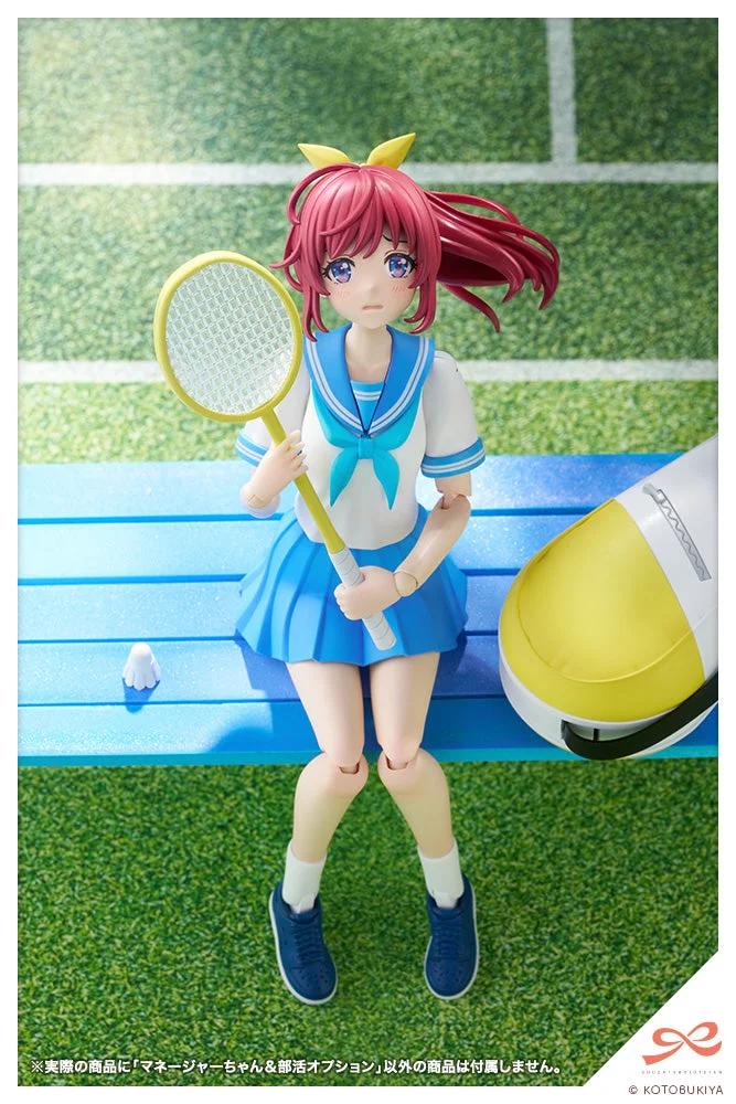 Sousai Shojo Teien Club Manager & Sporting Goods 1/10 Scale Model Kit — official product photo 2