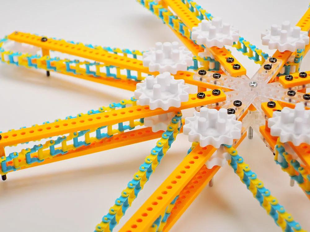 Tamiya Ladder-chain Sprocket Set Model Kit — official product photo 3