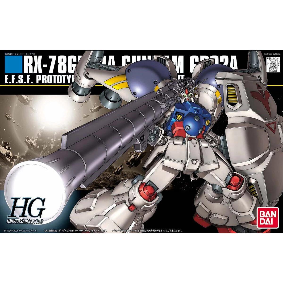 Bandai 1/144 HG Rx-78gp02a Physalis Model Kit — official product photo 1