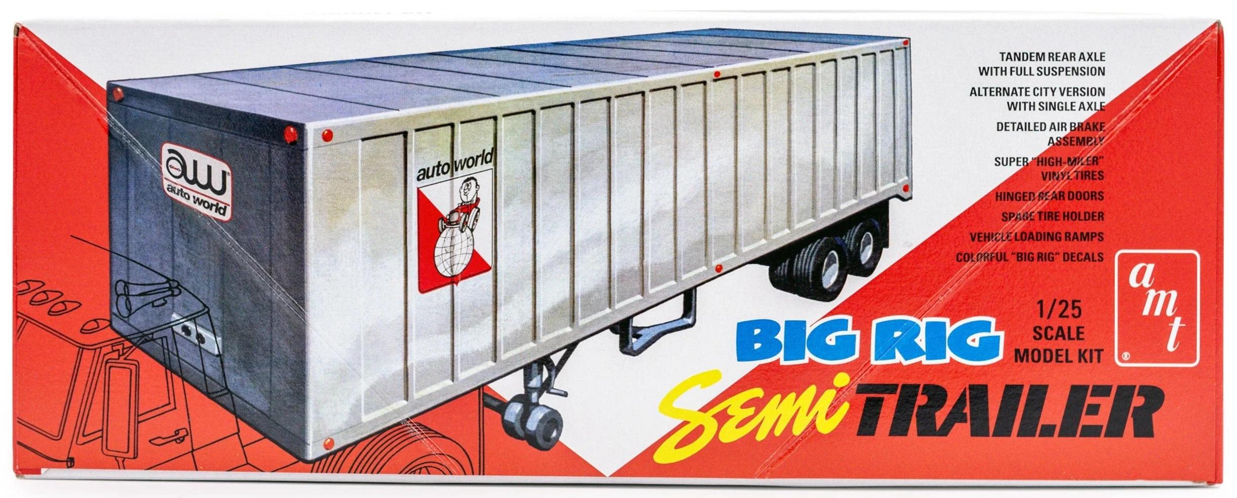 AMT 1/25 Big Rig Semi Trailer Model Kit — official product photo 3