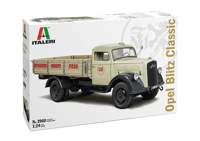 Italeri 1/24 Opel Blitz Classic Truck Model Kit — official product photo 2