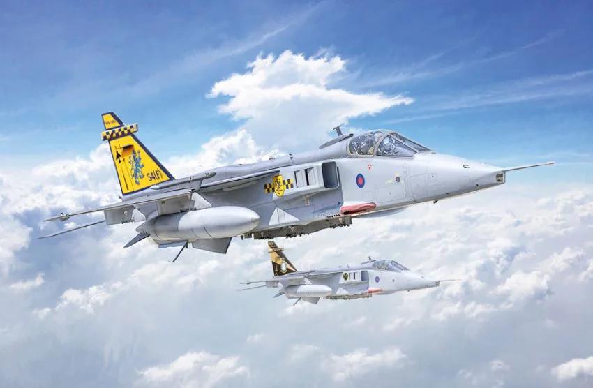 Italeri 1/72 Sepecat Jaguar Gr 1-3 RAF Model Kit — box art