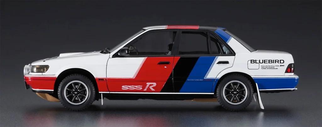 Hasegawa 1/24 SSS-R Nissan Bluebird Sedan Model Kit — official product photo 2