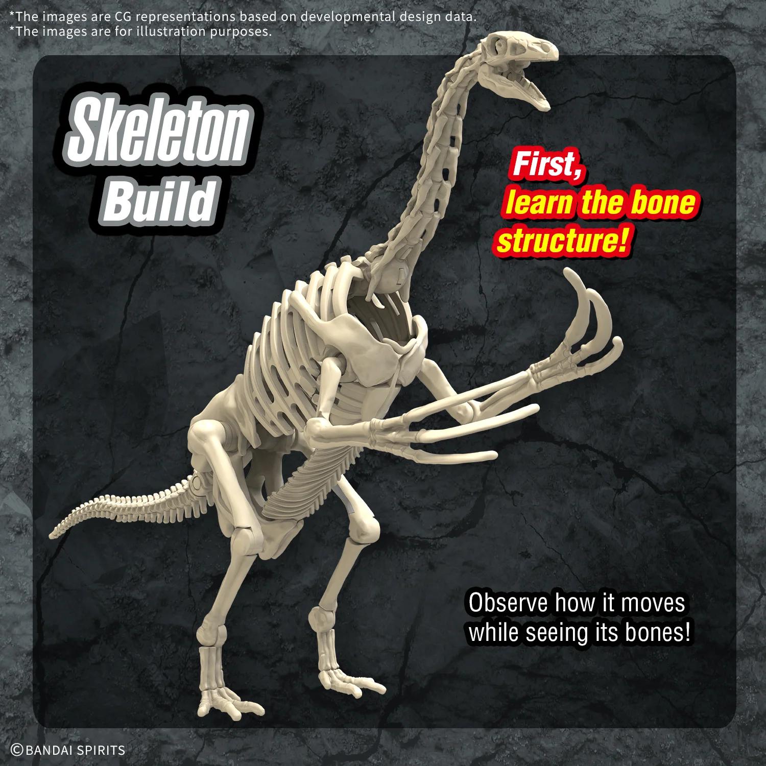 Bandai Plannosaurus Therizinosaurus Model Kit — official product photo 5