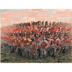 Italeri 1/72 Napoleonic War Brit Inf Model Kit — box art