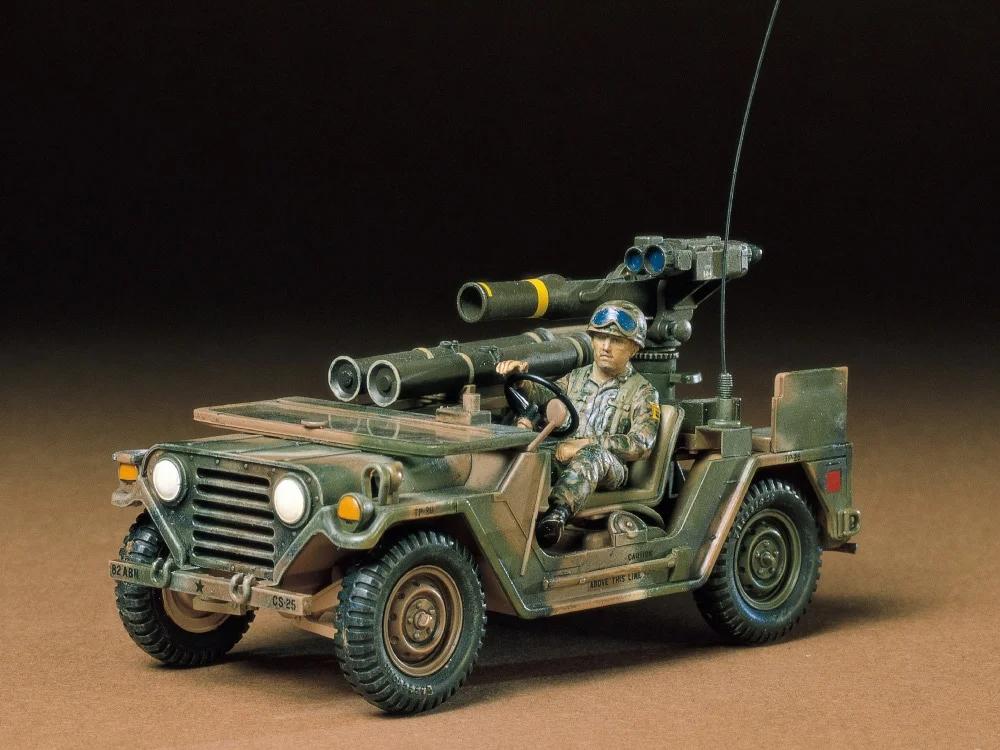 Tamiya 1/35 M151a2 W Tow Launcher Model Kit — official product photo 1