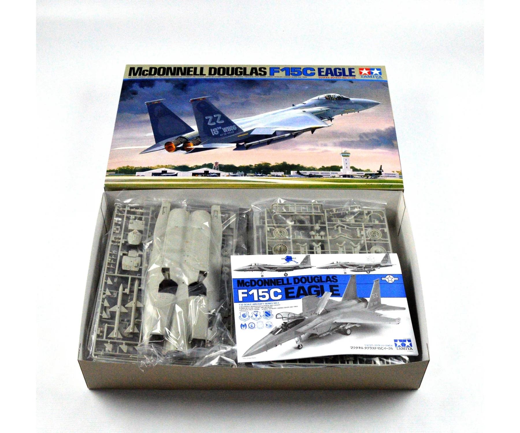 Tamiya 1/32 F-15C Mcdonnell Eagle Model Kit — official product photo 2