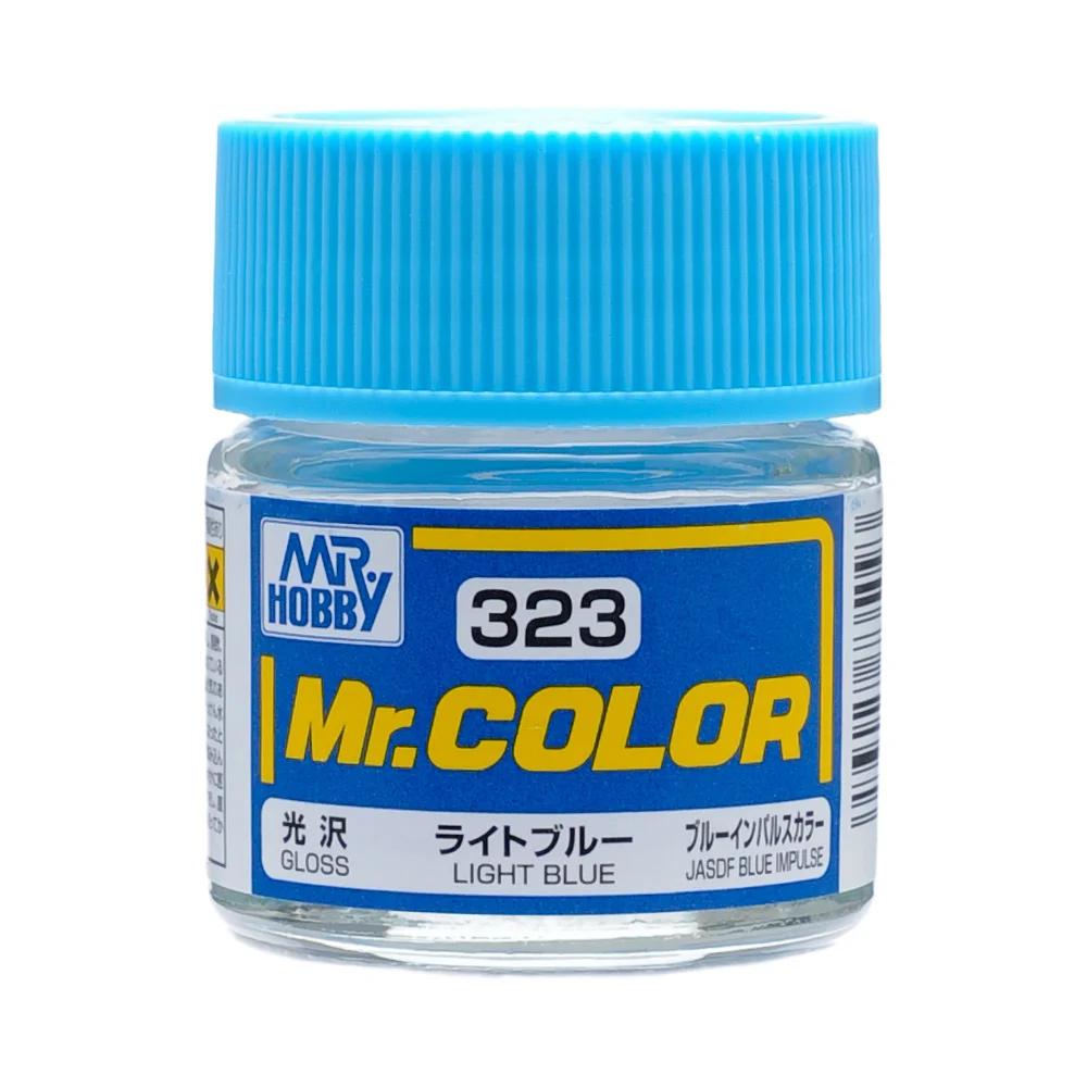 Mr. Hobby Mr. Color Light Blue (C323) 10 ml — official product photo 1