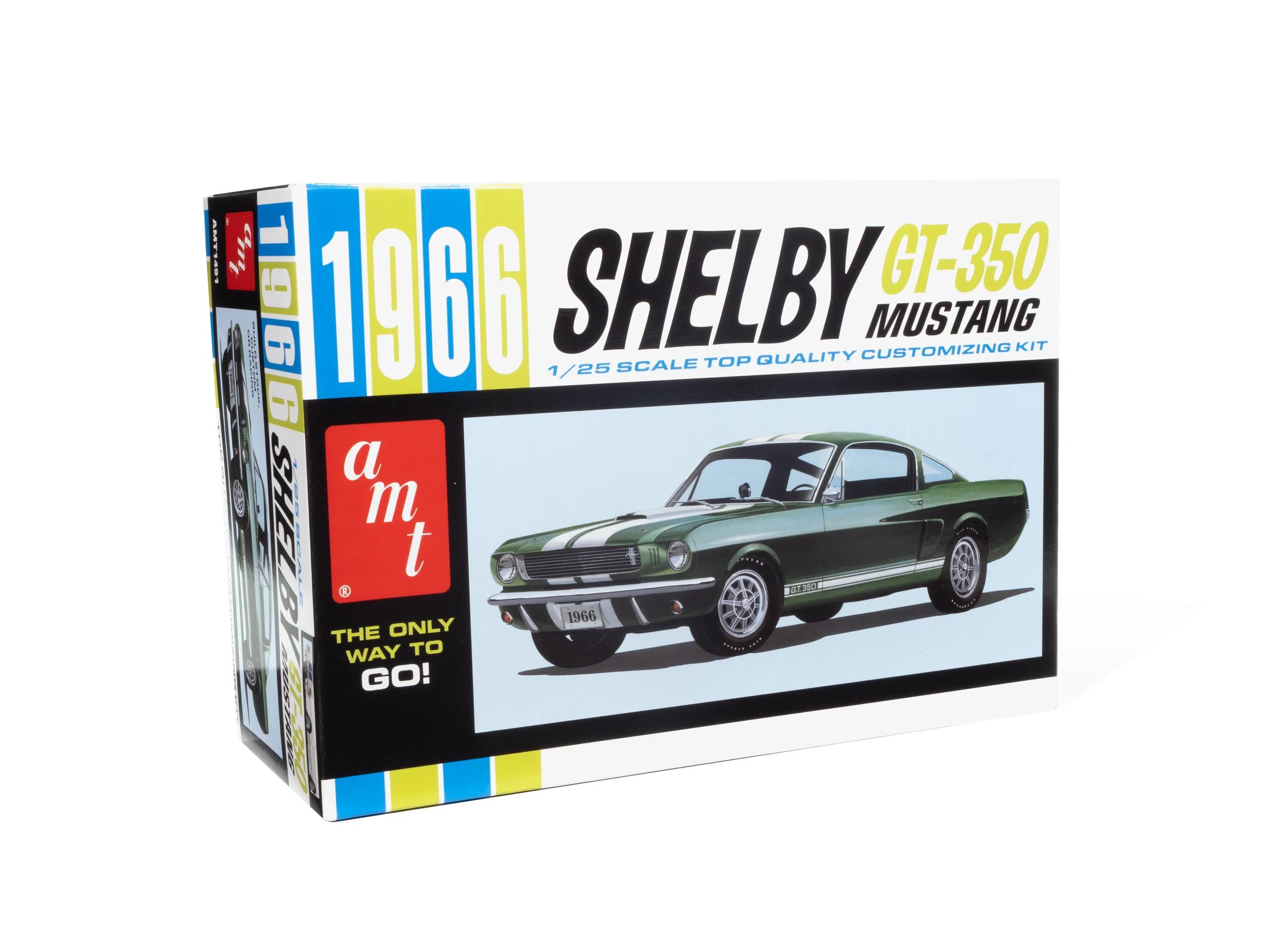 AMT 1/25 1966 Shelby Mustang 350 Gt Model Kit — official product photo 1