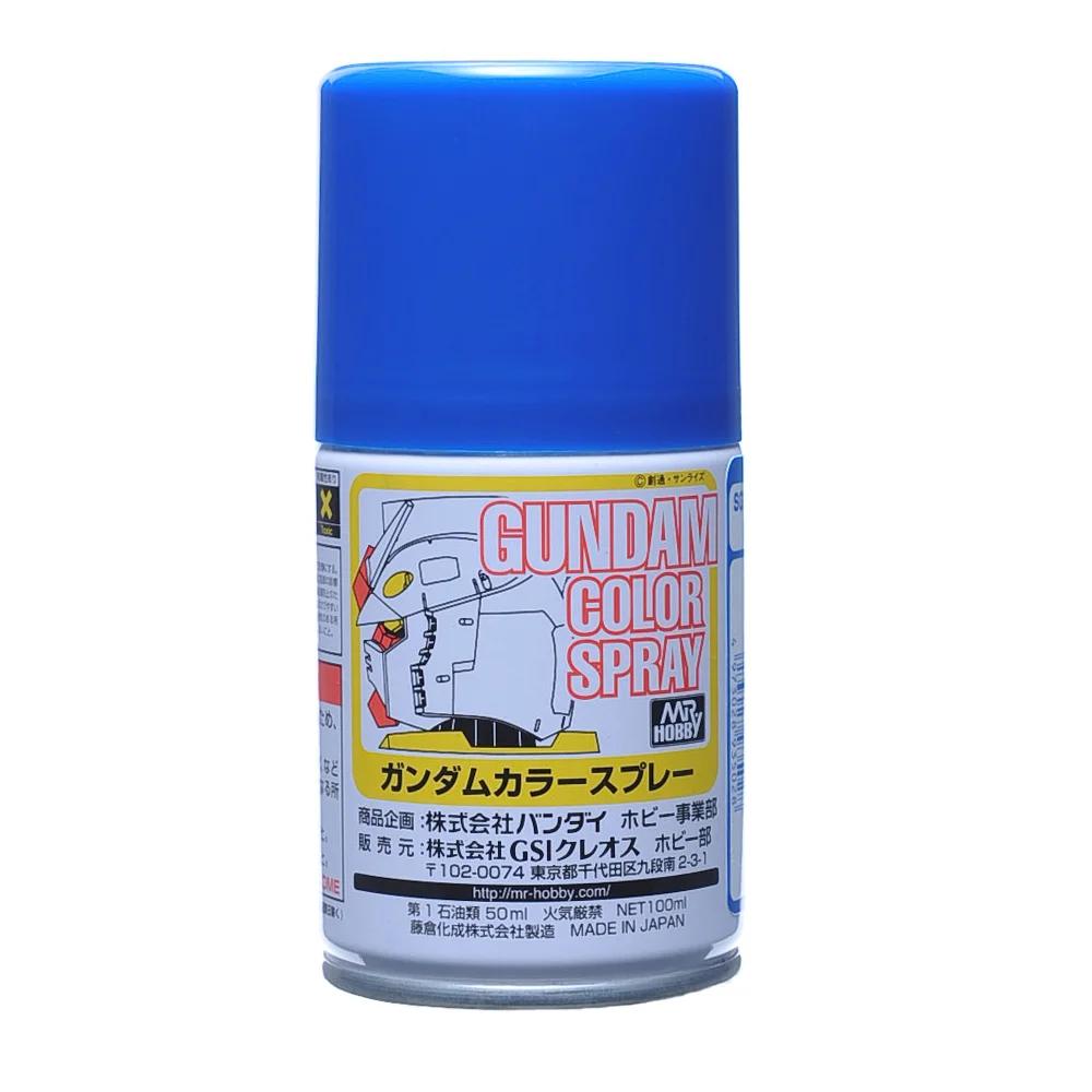 Mr. Hobby Gundam Color Spray MS Blue (SG02) 100 ml — official product photo 1