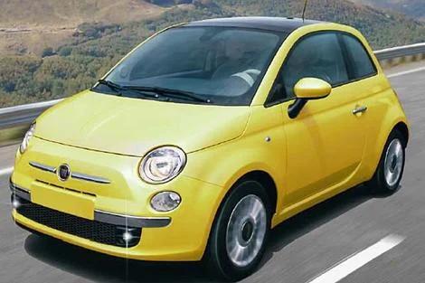 Italeri 1/24 Fiat 5002007 Model Kit — box art