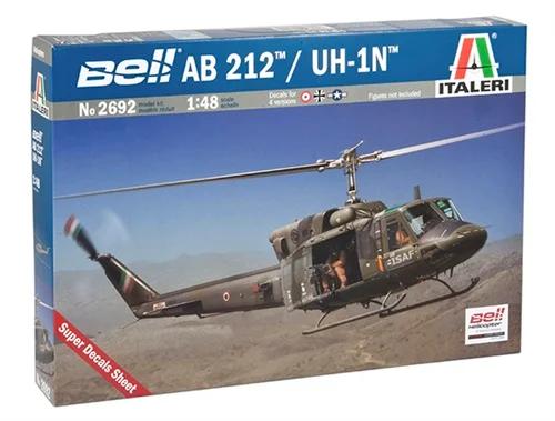 Italeri 1/48 Ab212 Uh1n Helicopter Model Kit — official product photo 1