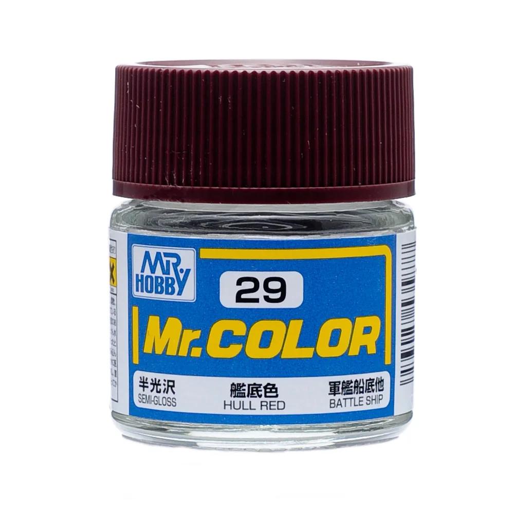Mr. Hobby Mr. Color Hull Red (C29) 10 ml — official product photo 1