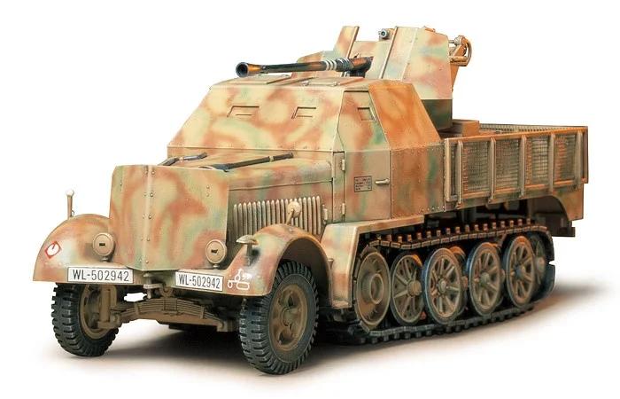 Tamiya 1/35 SD Kfz 7 2 Flak 37 Model Kit — official product photo 2