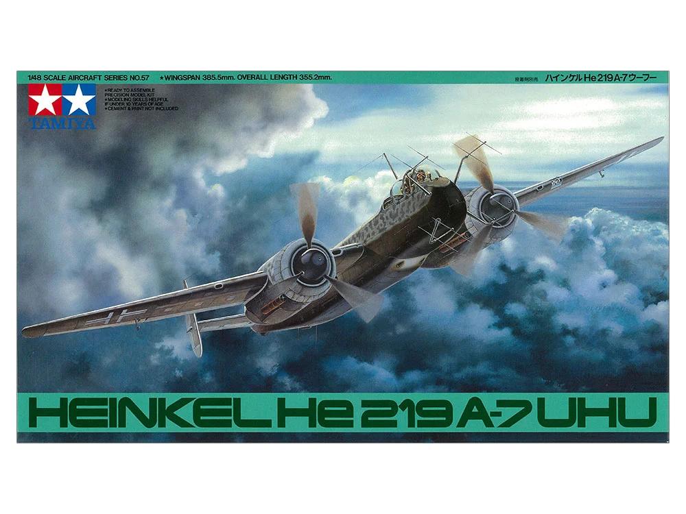 Tamiya 1/48 Heinkel He-219 Uhu Model Kit — official product photo 1