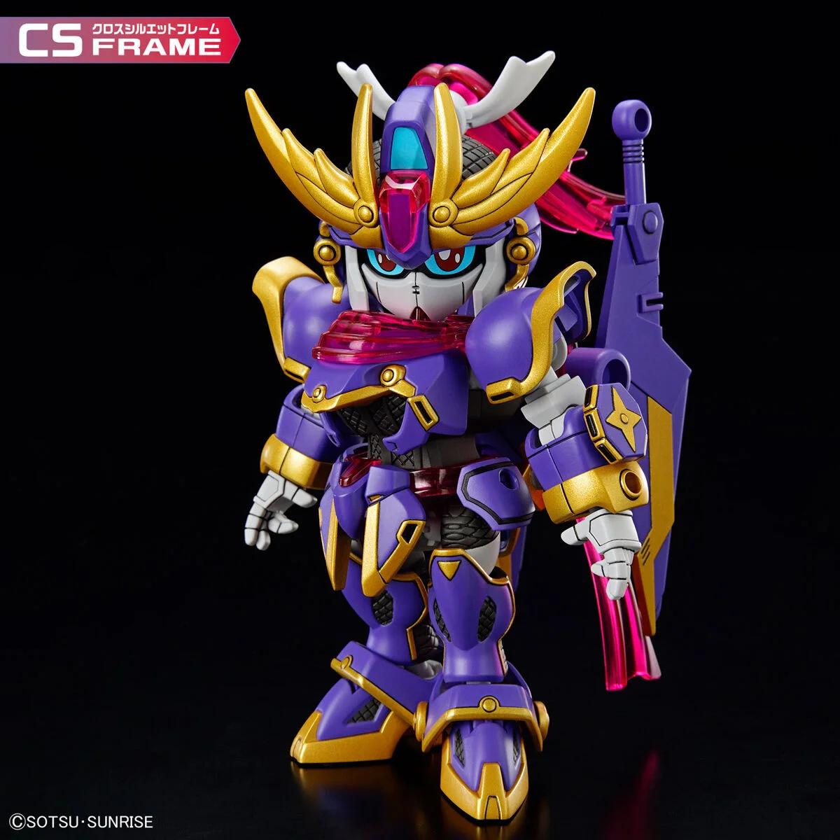 Bandai SD Cross Silouette-kunoichi KAI Model Kit — official product photo 1