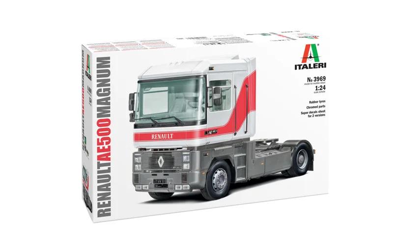 Italeri 1/24 Renault Ae500 Magnum Model Kit — official product photo 1