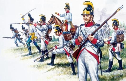 Italeri 1/72 Austrian Infantry Model Kit — box art