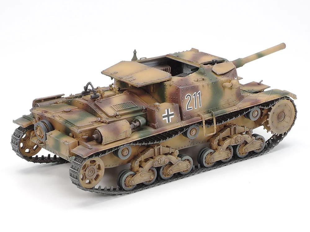 Tamiya Semovente M42 Da75 34 German Army Model Kit — official product photo 3