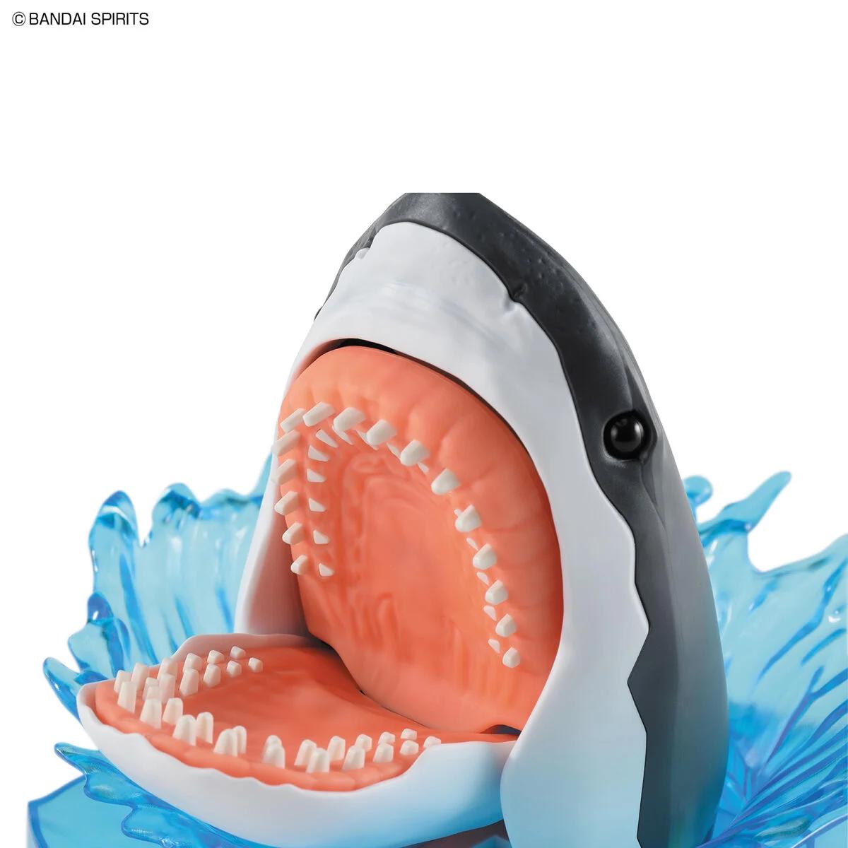 Bandai Great White Shark Exploring Lab Model Kit — official product photo 4