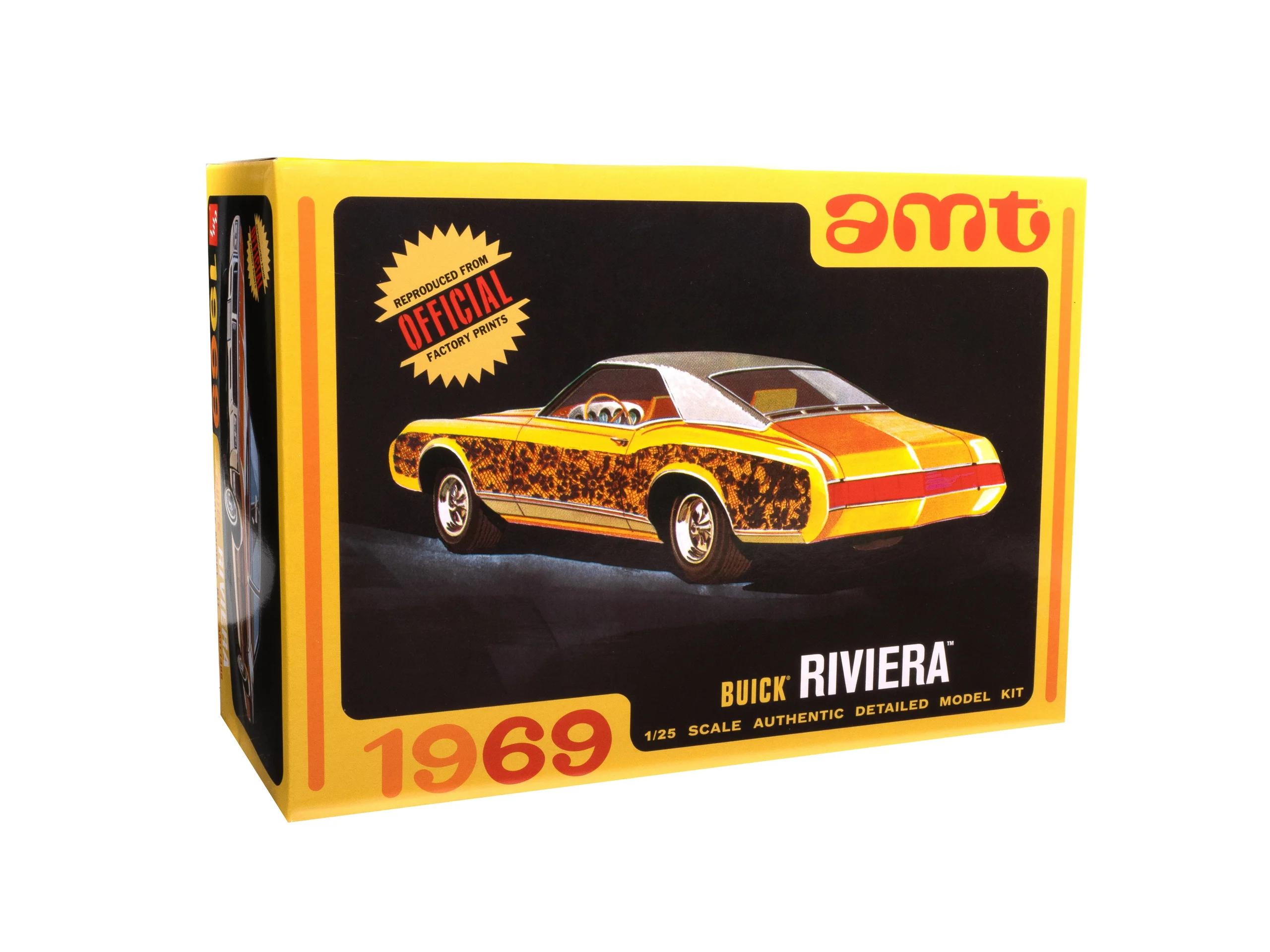 AMT 1/25 1969 Buick Riviera Model Kit — official product photo 1