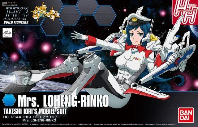 Bandai 1/144 HG Mrs Lohengr-rinko Model Kit — box art