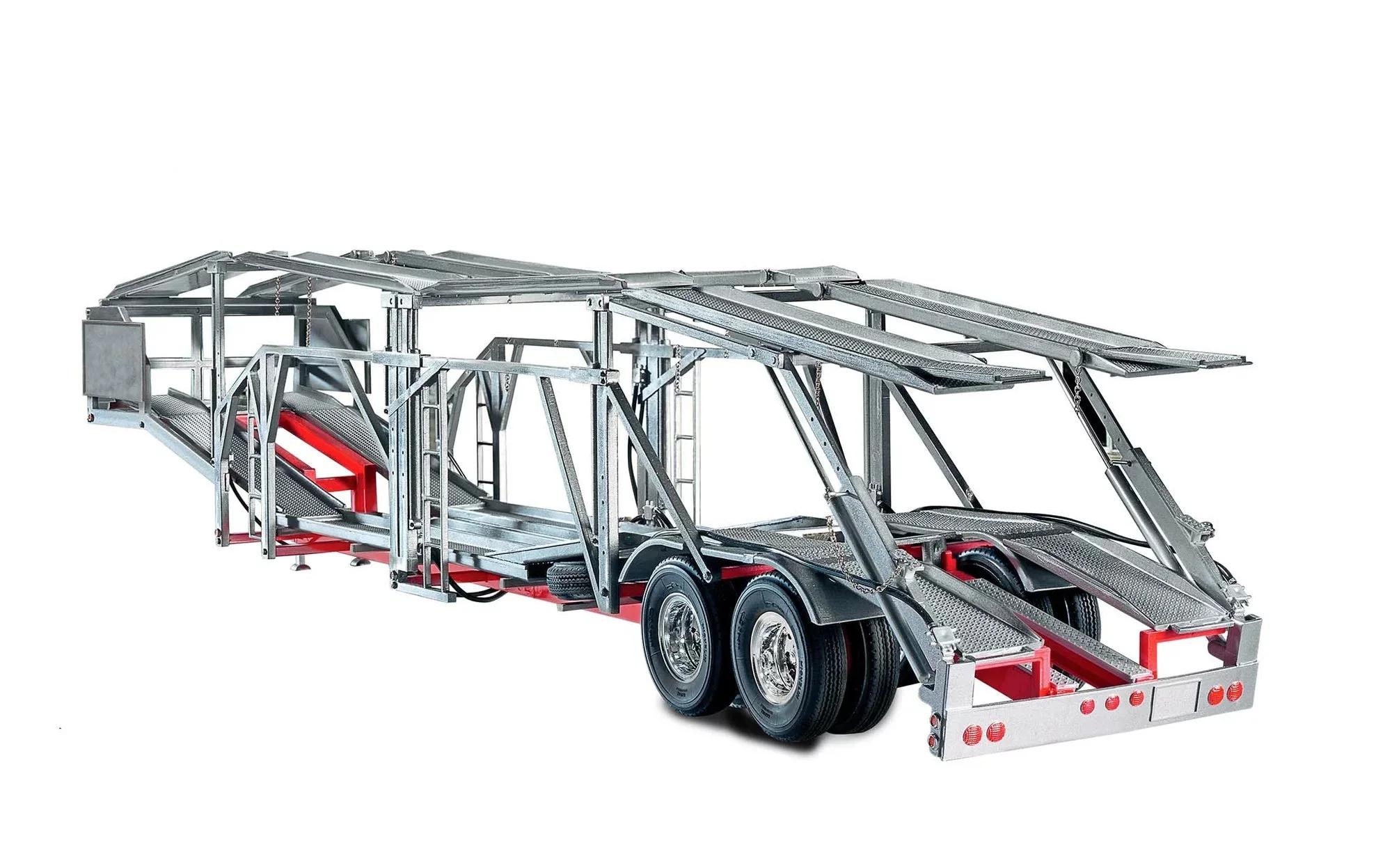 Revell 1/25 Auto Transport Trailer Model Kit — official product photo 1