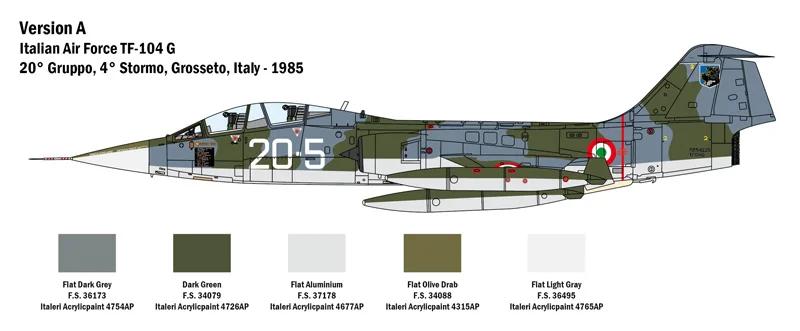 Italeri Tf104g Starfighter Aircraft 32 Model Kit — official product photo 5