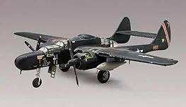 Revell 1/48 P-61 Black Widow Model Kit — box art