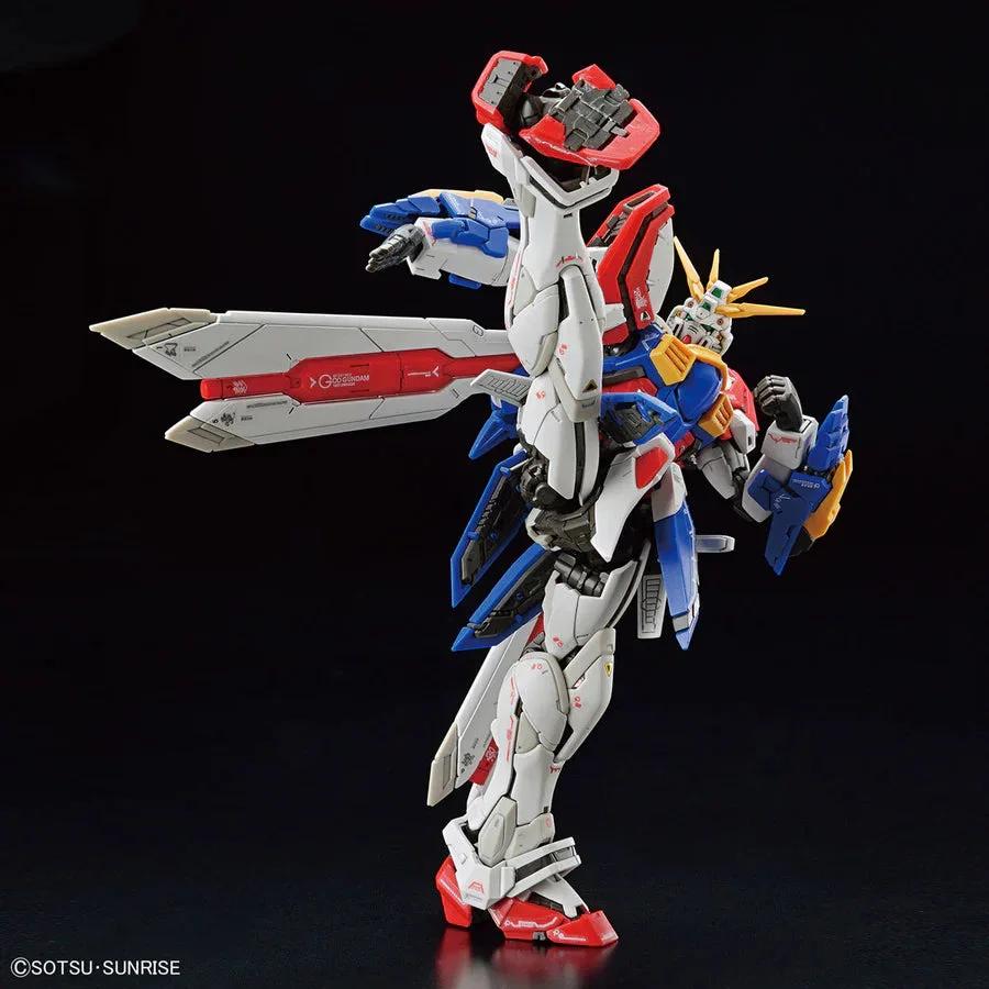 Bandai 1/144 RG God Burning Model Kit — official product photo 4