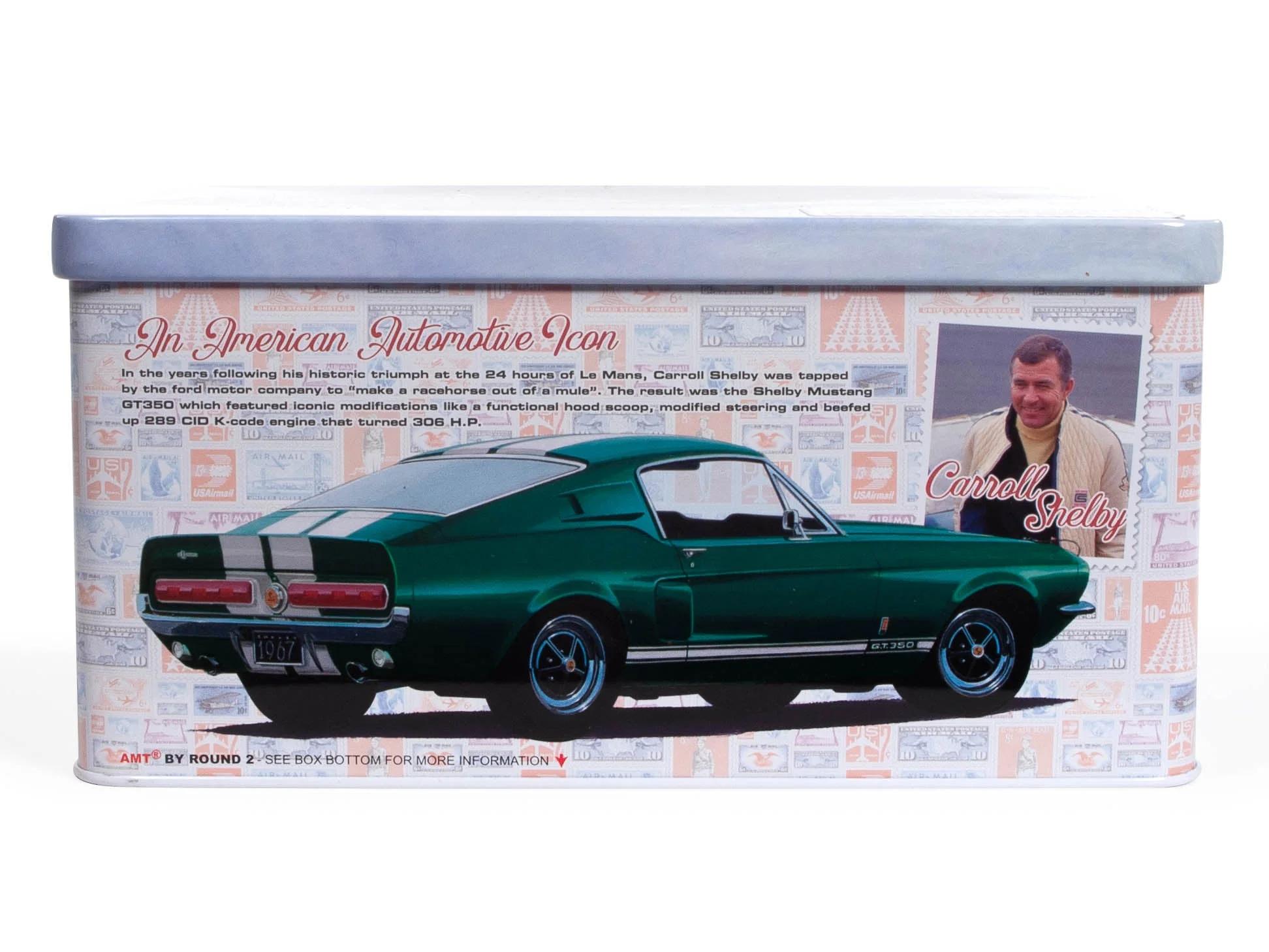AMT 1/25 67 Shelby Gt350 Usps Stamp Series Model Kit — official product photo 2