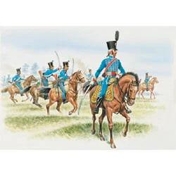 Italeri 1/72 Nw French Hussars Model Kit — box art