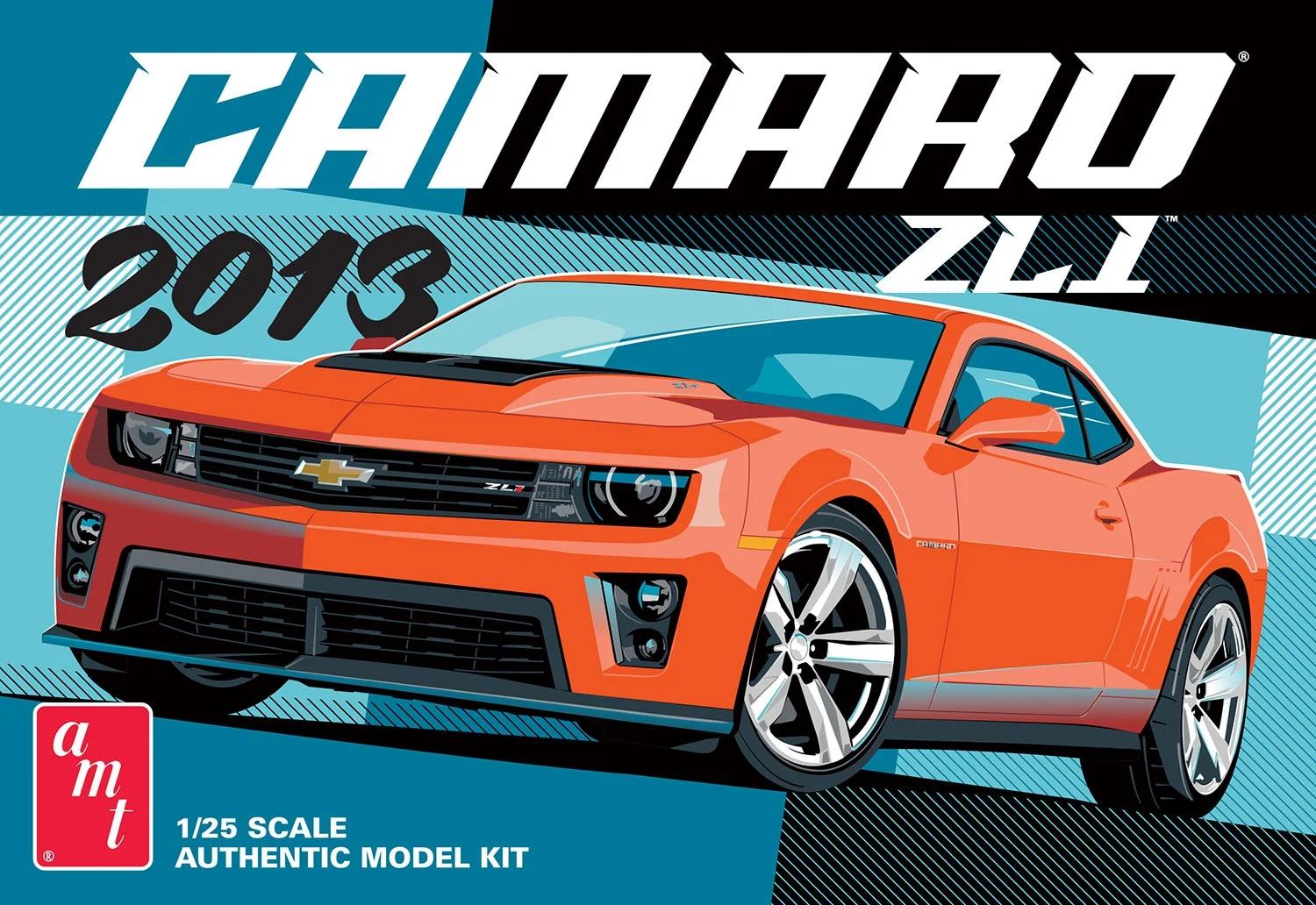 AMT 1/25 2013 Chevy Camaro Zl1 Model Kit — box art