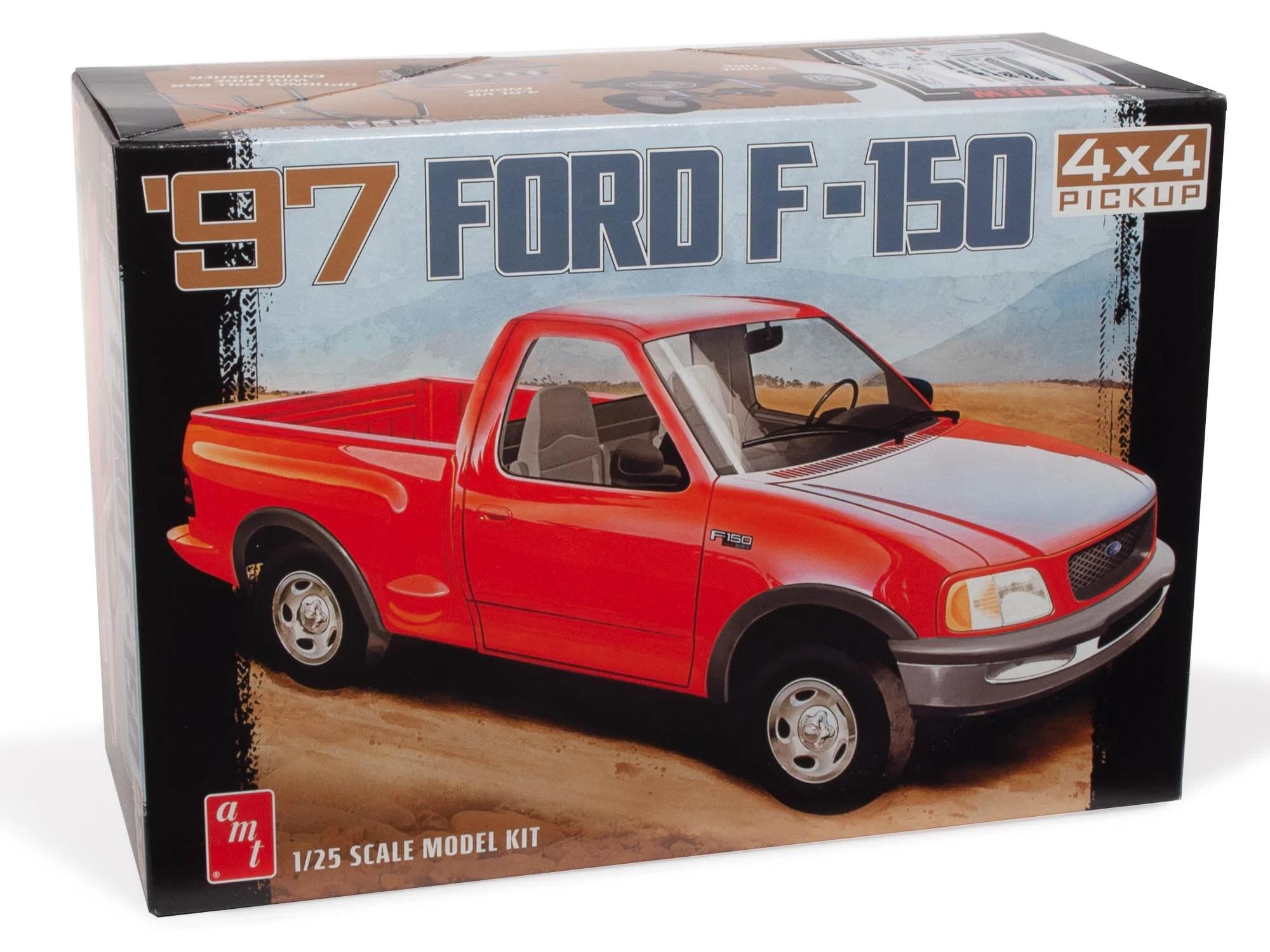 AMT 1/25 F-150 97 Ford 4x4 Pickup Model Kit — official product photo 1