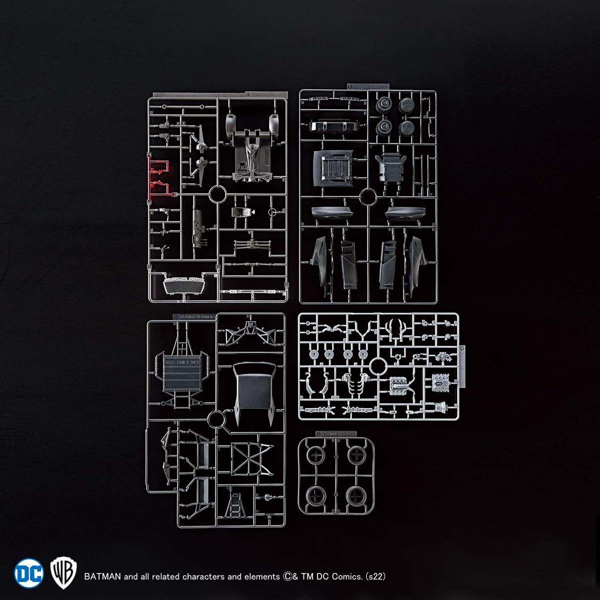 Bandai 1/35 Batmobile the Batman Model Kit — product photo 3