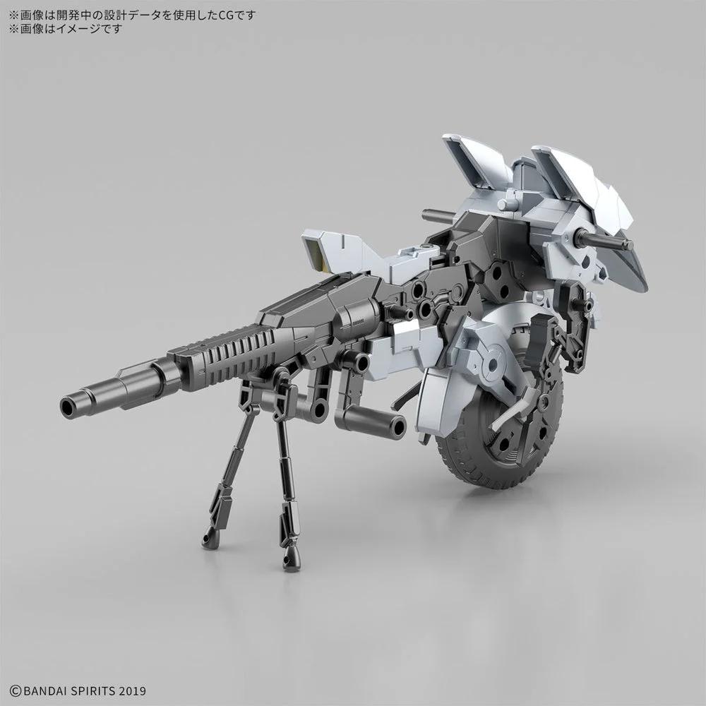 Bandai Extended Armament Vehicle Cannon Bike V Model Kit — official product photo 2