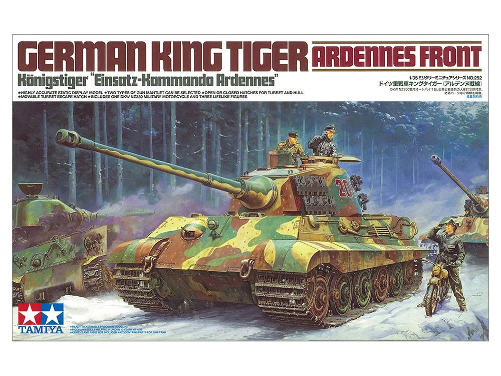 Tamiya 1/35 German King Tiger Model Kit — official product photo 1
