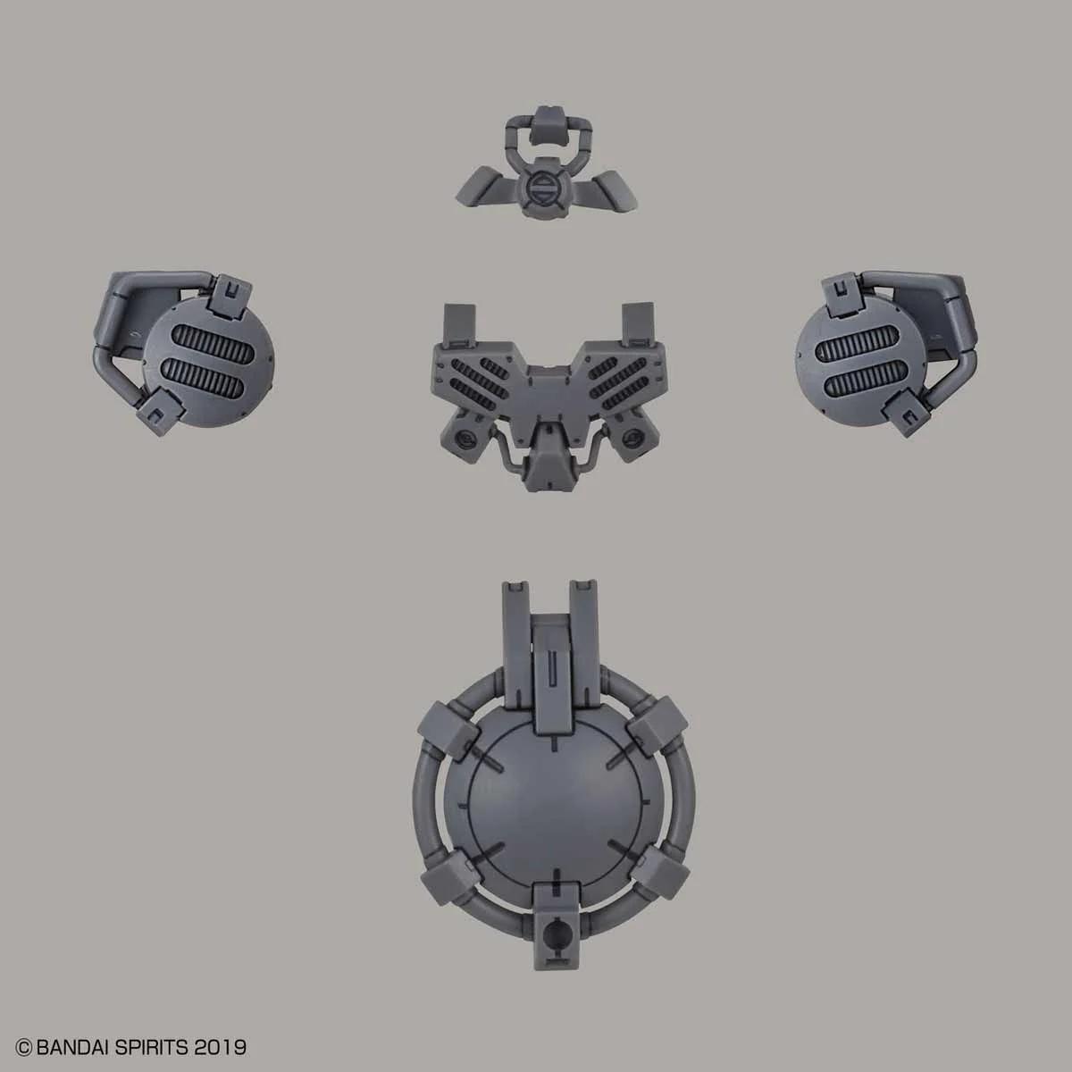 Bandai 07 Spec Forces Option Armor Portanova247 Model Kit — official product photo 1