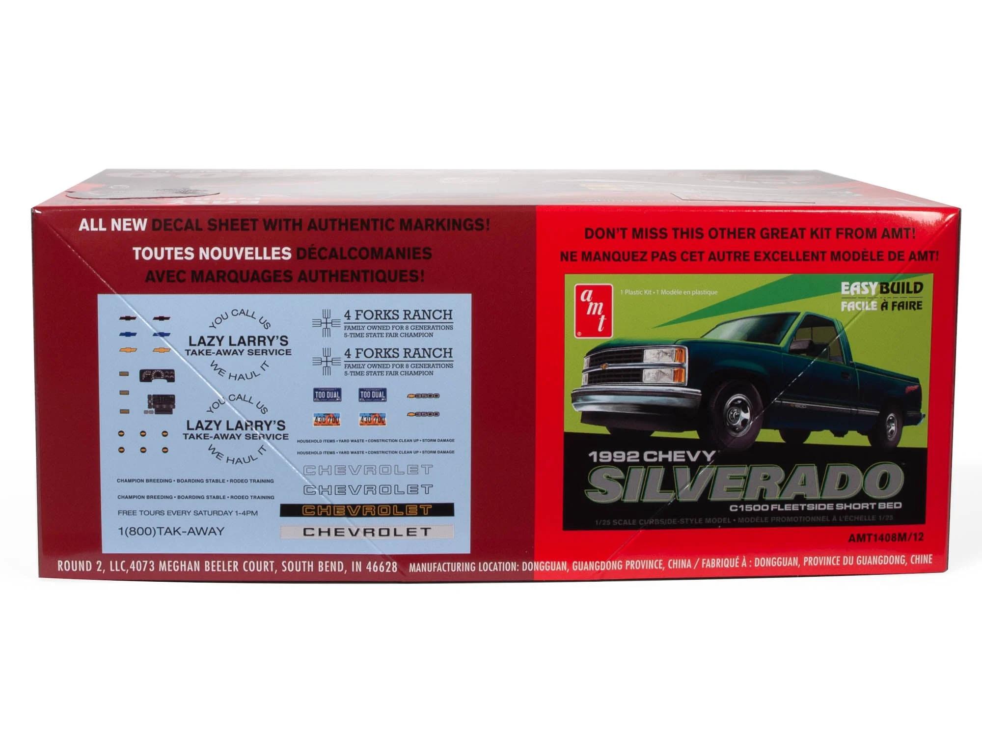 AMT 1/25 C-3500 96 Chevrolet Dually Pu Model Kit — official product photo 3