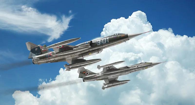 Italeri 1/32 F104g S Starfighter Model Kit — official product photo 1